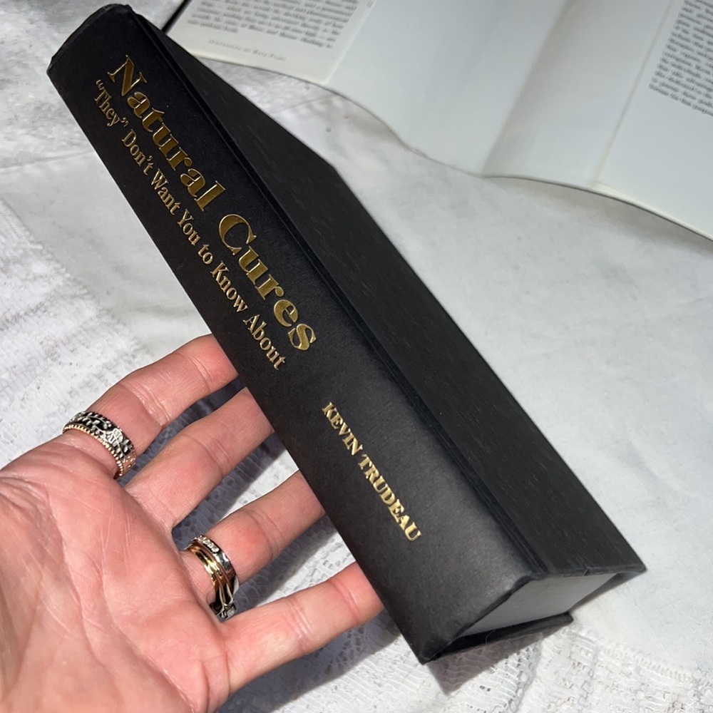 NATURAL CURES THEY DON’T WANT YOU TO KNOW ABOUT BY KEVIN TRUDEAU HARDCOVER BOOK - Picture 9 of 15